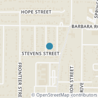 Map location of 602 Harrisdale Avenue, River Oaks, TX 76114