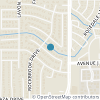 Map location of 2005 Surrey Oaks Drive, Arlington, TX 76006