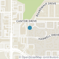 Map location of 1100 Horizon Trace Drive, Azle, TX 76020
