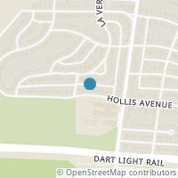 Map location of 5917 Hollis Avenue, Dallas, TX 75227