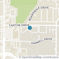 Map location of 1101 Quail Valley Ln #212, Arlington TX 76011