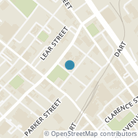Map location of 1803 Richardson Avenue #102, Dallas, TX 75215