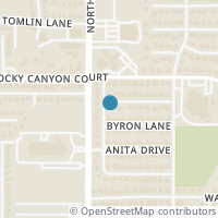 Map location of 1108 Briarcreek Drive, Arlington, TX 76012