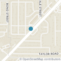 Map location of 5602 Oaks Lane, Westworth Village, TX 76114