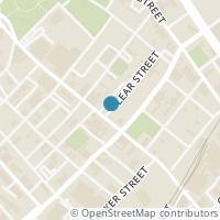 Map location of 1717 Lear Street, Dallas, TX 75215