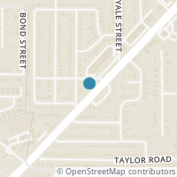 Map location of 5604 Oaks Lane, Westworth Village, TX 76114