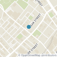 Map location of 1721 Lear Street, Dallas, TX 75215