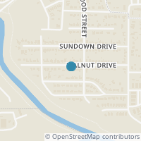 Map location of 6113 Walnut Drive, Fort Worth, TX 76114