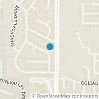 Map location of 1701 Covemeadow Dr, Arlington TX 76012