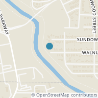 Map location of 6220 Walnut Drive, Fort Worth, TX 76114