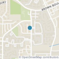 Map location of 2205 Arbor Chase Cir, Arlington TX 76011