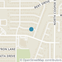 Map location of 902 Pinehurst Drive, Arlington, TX 76012