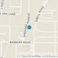 Map location of 4525 White Oak Lane, River Oaks, TX 76114
