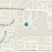Map location of 2301 Balsam Dr #M205, Arlington TX 76006
