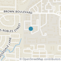 Map location of 2300 Balsam Dr #G108, Arlington TX 76006