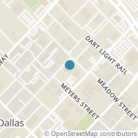 Map location of 3022 South Blvd, Dallas TX 75215