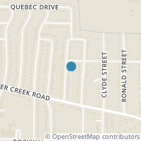 Map location of 836 Vaquero Street, White Settlement, TX 76108