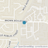 Map location of 2311 N Basil Drive #C201, Arlington, TX 76006