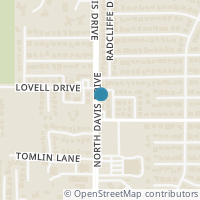 Map location of 2339 N Davis Dr #51, Arlington TX 76012