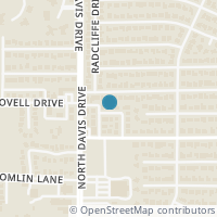 Map location of 1105 Brighton Drive #B, Arlington, TX 76012