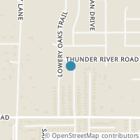 Map location of 432 Cross Ridge Cir N, Fort Worth TX 76120