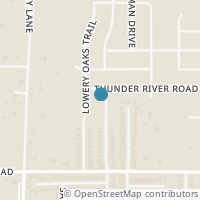 Map location of 428 Cross Ridge Cir N, Fort Worth TX 76120