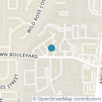 Map location of 2428 Forest Brook Lane #1209, Arlington, TX 76006