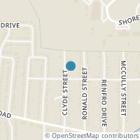 Map location of 904 Clyde St, White Settlement TX 76108