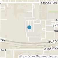 Map location of 2528 Carolwood Lane, Dallas, TX 75212