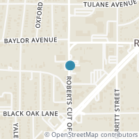 Map location of 4932 Hidden Grove Drive, Fort Worth, TX 76114