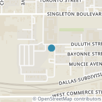 Map location of 2605 Crossman Ave, Dallas TX 75212