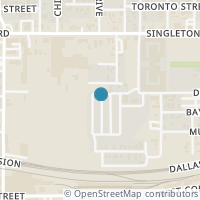 Map location of 2645 Carolwood Lane, Dallas, TX 75212