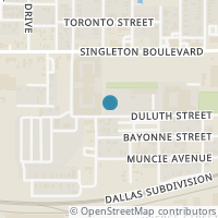 Map location of 2725 Yellow Jasmine Ln, Dallas TX 75212