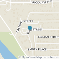 Map location of 2241 Bird Street, Fort Worth, TX 76111
