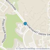 Map location of 1720 NE Green Oaks Blvd #305, Arlington TX 76006