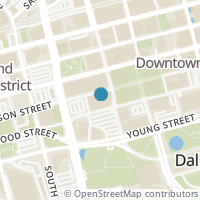 Map location of 1122 Jackson Street #517, Dallas, TX 75202