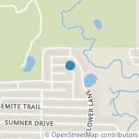 Map location of 841 Lanshire Court, Mesquite, TX 75149