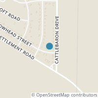 Map location of 105 Arrowhead Street, Fort Worth, TX 76108