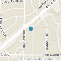 Map location of 1217 Churchill Rd, River Oaks TX 76114