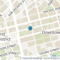 Map location of 1200 Main Street #1702, Dallas, TX 75202