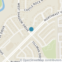 Map location of 2701 SHADOW Drive W, Arlington, TX 76006