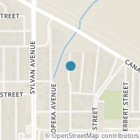 Map location of 3332 Parvia Avenue, Dallas, TX 75212