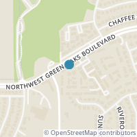 Map location of 2740 Silver Creek Dr #120, Arlington TX 76006
