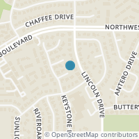 Map location of 605 Atlee Court, Arlington, TX 76006