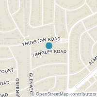 Map location of 4824 Langley Road, River Oaks, TX 76114