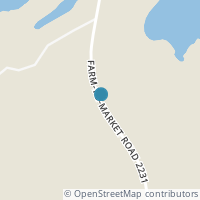 Map location of TBD FM 2231, Breckenridge, TX 76424