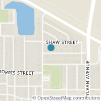 Map location of 1011 Gallagher Street, Dallas, TX 75212