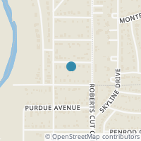 Map location of 5317 Cornell Avenue, River Oaks, TX 76114