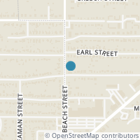 Map location of 1708 N Beach Street, Haltom City, TX 76111
