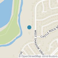 Map location of 2906 Shadow Drive W, Arlington, TX 76006
